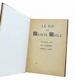 Le dit de Sainte Odile.
