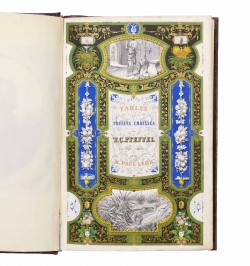 Fables et poésies choisies. Traduites en vers français et précédées d'une notice biographique par Paul Lehr.