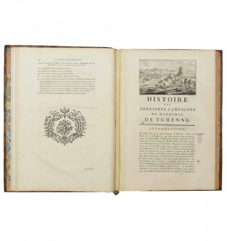 Histoire des quatre dernieres campagne du Maréchal de Turenne...