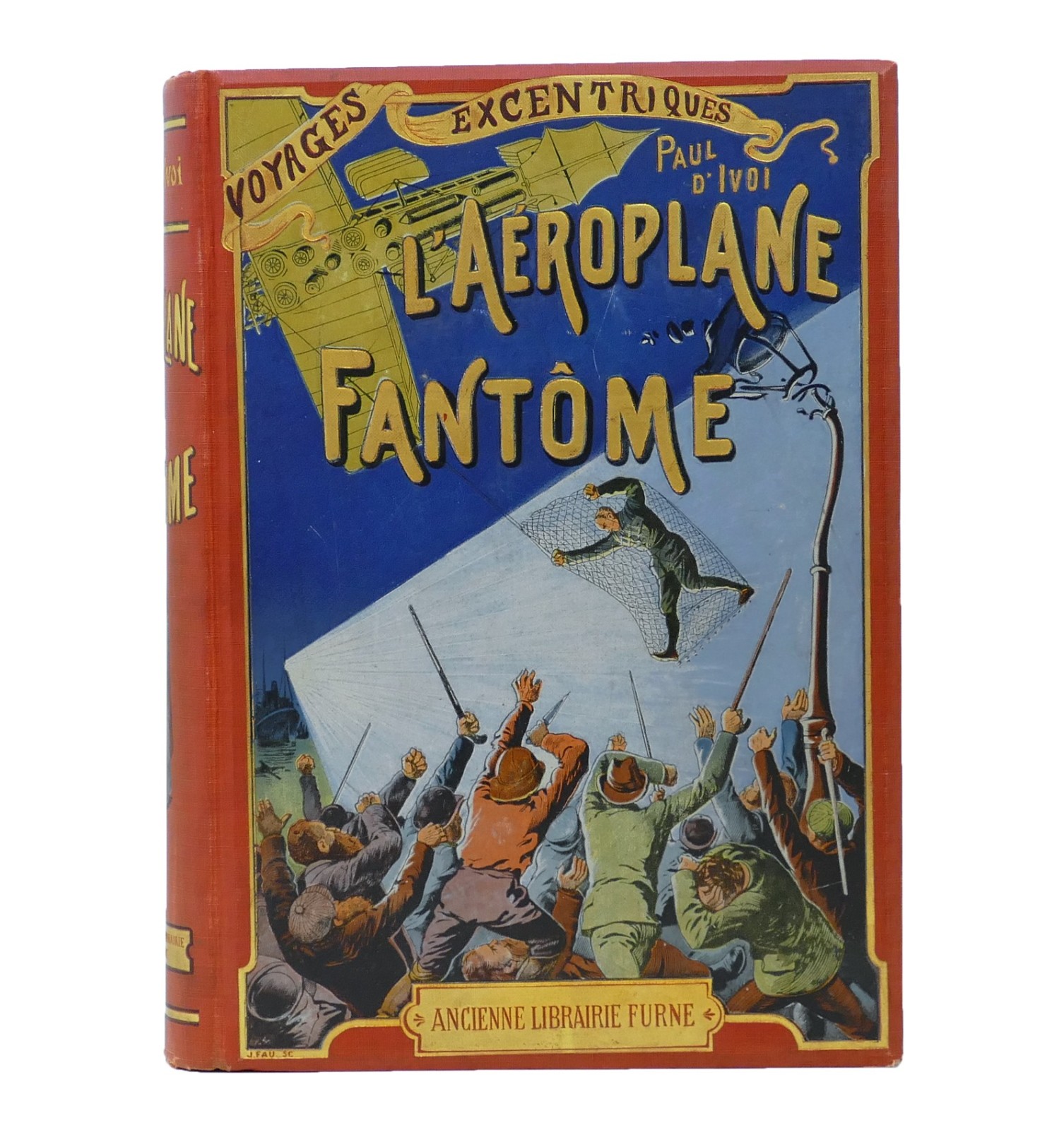 L'aéroplane fantôme.