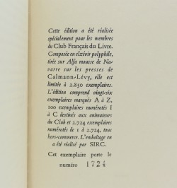 Le zéro et l'infini.