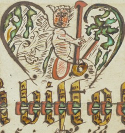 Paire de souhaits de baptême. Cleebourg 1810.