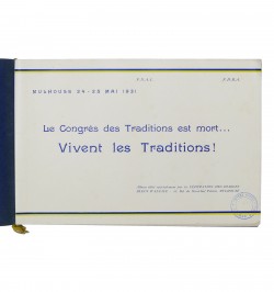 Congrès des traditions. Chasseurs. Mulhouse 24-25 mai 1931.