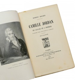 Camille Jordan en Alsace et à Weimar d'après des documents inédits.