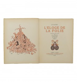 Eloge de la folie. Traduit du latin par De Laveaux. Illustrations de Dubout.