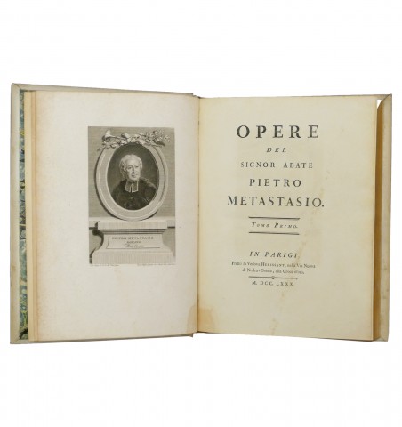 Opere del signor Abate Pietro Metastasio.