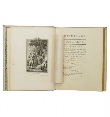 Opere del signor Abate Pietro Metastasio.