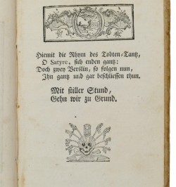 Todten-Tantz, wie derselbe in der weitberühmten Stadt Basel.