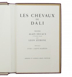 Les chevaux de Dali.
