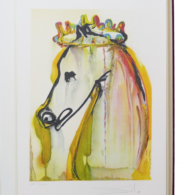 Les chevaux de Dali. Les chevaux de Dali.