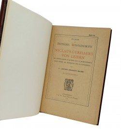 Studien zur Deutschen Kunstgeschichte. Niclaus Gerhaert von Leiden.
