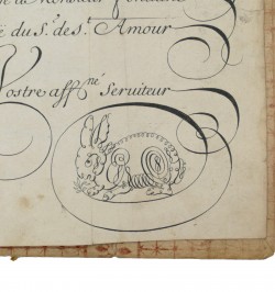 Nouvelles Ecriture Italienne bastarde dont on se sert à present.
