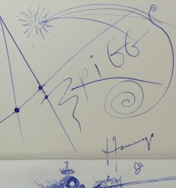 Dessin original de Salvador Dali.