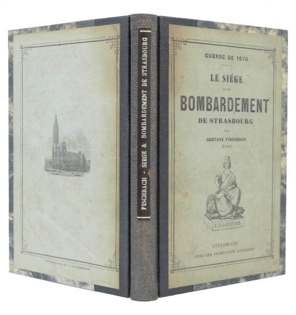 Guerre de 1870. Le siège et le bombardement de Strasbourg. Guerre de 1870. Le siège et le bombardement de Strasbourg.