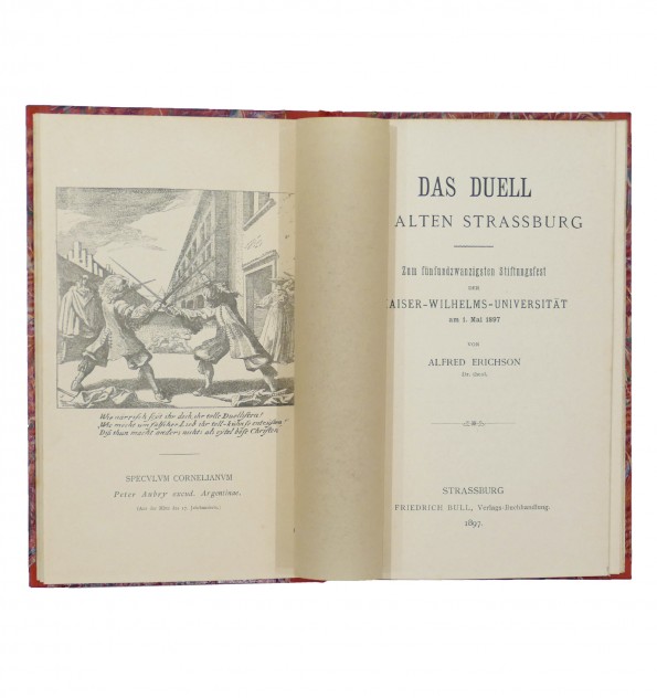 Das Duell im alten Strassburg. Das Duell im alten Strassburg.