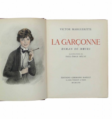 La Garçonne. Illustration de Paul-Émile Bécat.