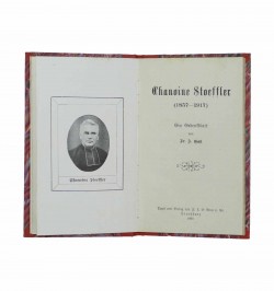 Chanoine Stoeffler (1857-1917) ein Redenkblatt.
