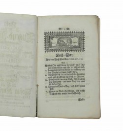 La rare "Leich-Predigt" de Josua Fürstenberger.