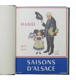 Saisons d'Alsace Année 1952. Réunion des 4 revues.