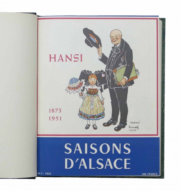 Saisons d'Alsace Année 1952. Réunion des 4 revues. Saisons d'Alsace Année 1952. Réunion des 4 revues.