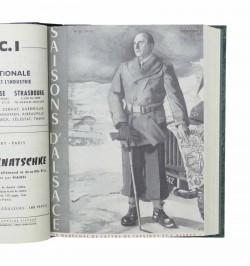 Saisons d'Alsace Année 1952. Réunion des 4 revues.