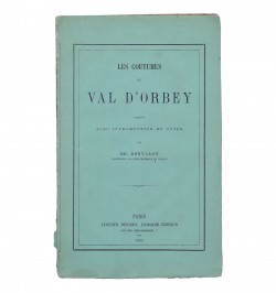 Les coutumes du Val d'Orbey publiées avec introduction et notes.