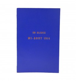 Randonnée en Alsace mi-août 1914.
