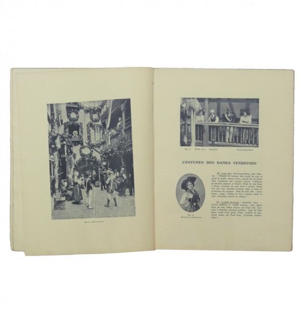 Une kermesse au musée alsacien. Mai 1907. Une kermesse au musée alsacien. Mai 1907.