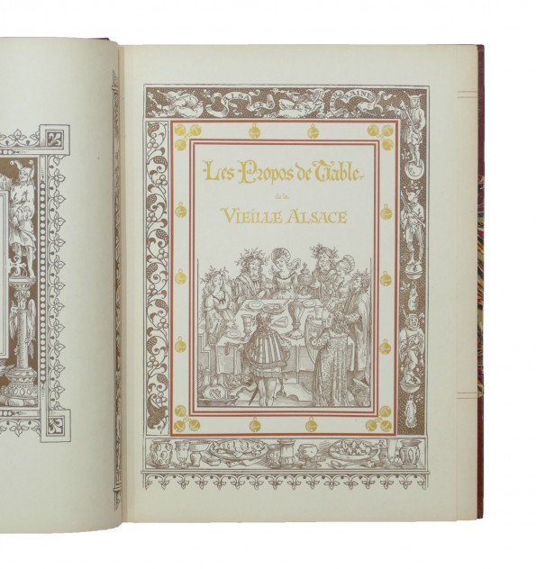 Les propos de table de la Vieille Alsace. Les propos de table de la Vieille Alsace.