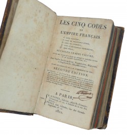 Les Cinq codes de l'Empire français.
