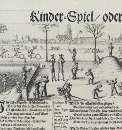 [Affiche - Placard] Kinder-Spiel oder Spiegel dieser Zeiten.