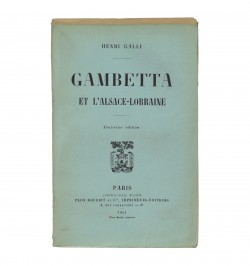 Gambetta et l'Alsace-Lorraine.