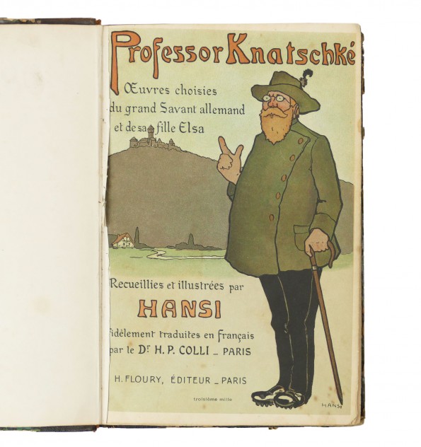 Professeur Knatschké. Oeuvres choisies du grand savant allemand et de sa fille Elsa. Professeur Knatschké. Oeuvres choisies du grand savant allemand et de sa fille Elsa.