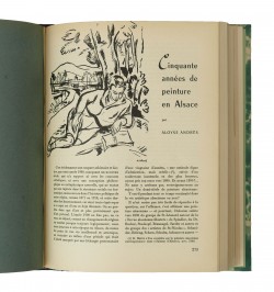 Saisons d'Alsace Année 1950. Réunion des 4 revues.