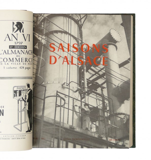 Saisons d'Alsace Année 1953. Réunion des 4 revues. Saisons d'Alsace Année 1953. Réunion des 4 revues.