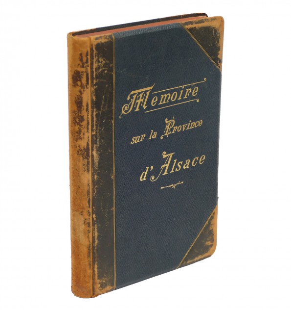 [Manuscrit] Mémoire sur la province d'Alsace, année 1718.