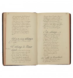[Manuscrit] Mémoire sur la province d'Alsace, année 1718.