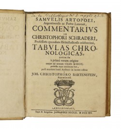 Samuelis Artopoei, Argentinensis ac Poëtæ Laureati.