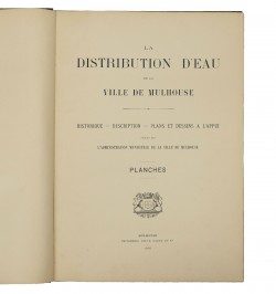 La distribution d'eau de la Ville de Muhouse.