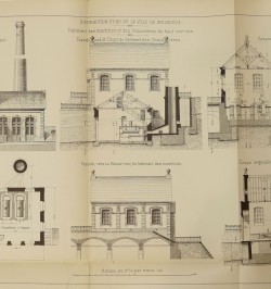 La distribution d'eau de la Ville de Muhouse.