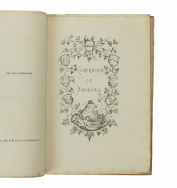 Anecdotes relatives à une ancienne confrairie de buveurs, établie sur les confins de la Lorraine et de l'Alsace.