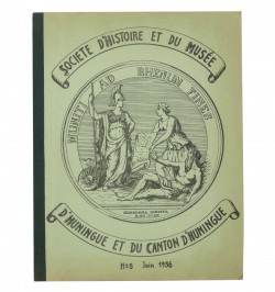 Société d'Histoire et du musée d'Huningue et du canton d'Huningue. N°5 juin 1956.
