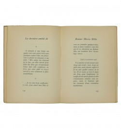 La dernière amitié de Rainer Maria Rilke.