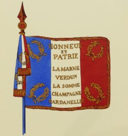 Histoire du drapeau français.