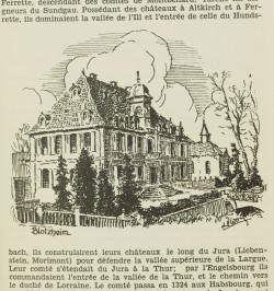 Châteaux et manoirs d'Alsace.