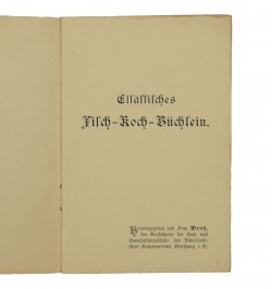 Elsässisches Fisch-Koch-Büchlein.