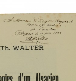 Souvenirs d'un Alsacien.
