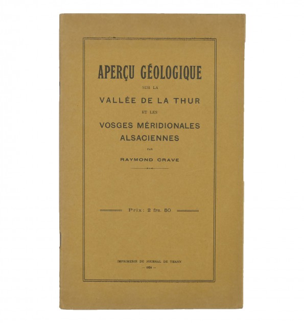 Aperçu géologique sur la Vallée de la Thur et les Vosges méridionales alsaciennes. Aperçu géologique sur la Vallée de la Thur et les Vosges méridionales alsaciennes.