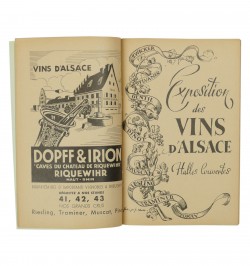 Foire régionale des vins d'Alsace, Colmar, 4, 5, 6 et 7 juin 1948.