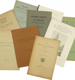 [Ensemble] Publications de l'archéologue Robert Forrer.